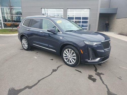 Midnight Sky Metallic 2024 Cadillac XT6 Premium Luxury AWD