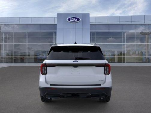 SPACE WHITE METALLIC 2026 Ford Explorer ST-Line