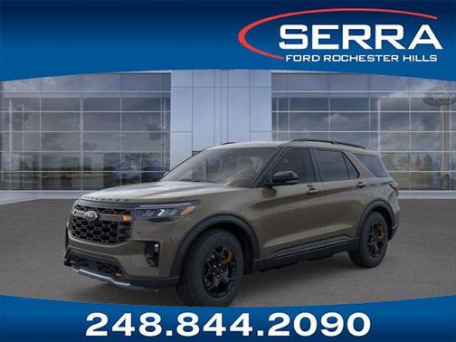 Marsh Gray 2026 Ford Explorer Tremor