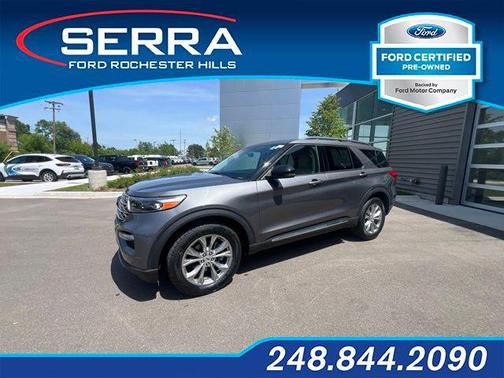 CARBONIZED GRAY METALLIC 2023 Ford Explorer Limited