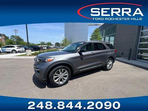 CARBONIZED GRAY METALLIC 2023 Ford Explorer Limited