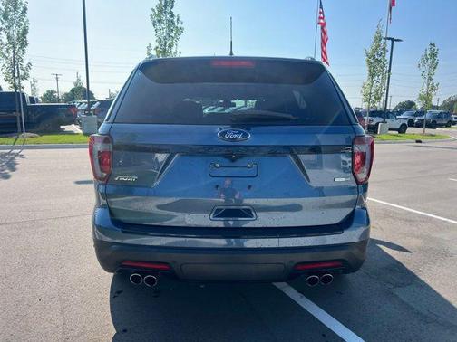 Blue Metallic 2018 Ford Explorer Sport