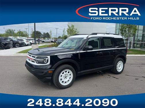 SHADOW BLACK 2024 Ford Bronco Sport Heritage