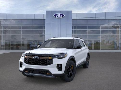 STAR WHITE MET TRI-COAT 2026 Ford Explorer Tremor
