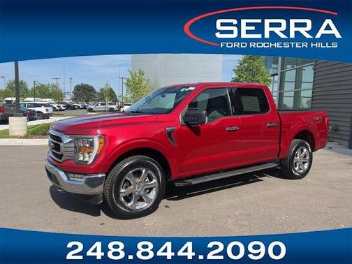RAPID RED MET TINTED CC 2021 Ford F-150 XLT