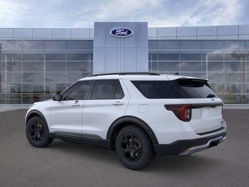 SPACE WHITE METALLIC 2026 Ford Explorer Tremor