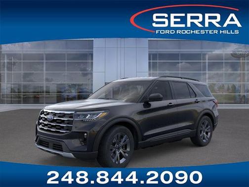 AGATE BLACK METALLIC 2026 Ford Explorer Active