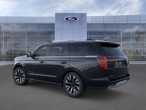 AGATE BLACK METALLIC 2025 Ford Expedition Platinum