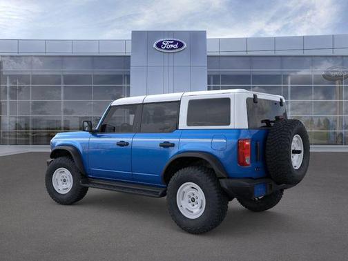 VELOCITY BLUE METALLIC 2026 Ford Bronco Heritage Edition