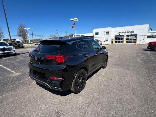 Ebony Twilight Metallic 2024 Buick Encore GX Sport Touring