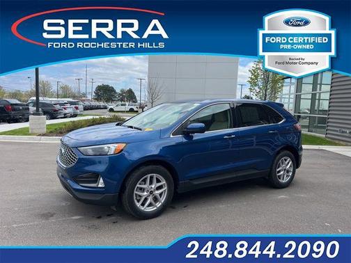 ATLAS BLUE 2023 Ford Edge SEL