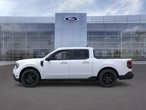 SPACE WHITE METALLIC 2025 Ford Maverick Lariat