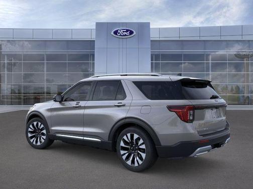 Carbonized Gray Metallic 2026 Ford Explorer Platinum