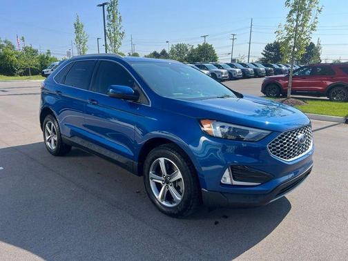 Atlas Blue Metallic 2024 Ford Edge SEL