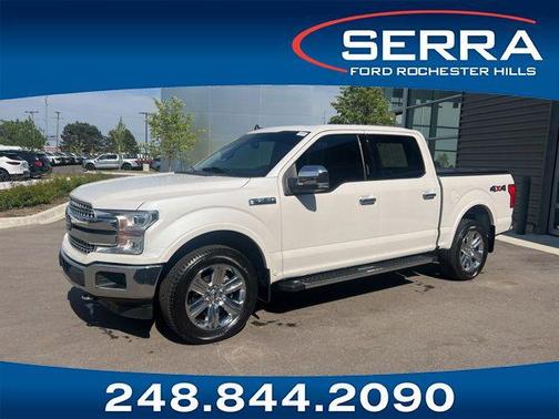 WHITE PLATINUM METALLIC TC 2019 Ford F-150 Lariat