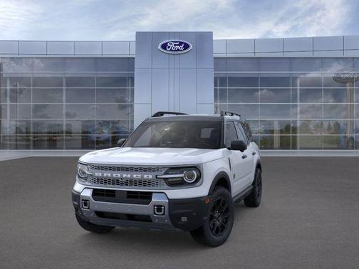 SPACE WHITE METALLIC 2026 Ford Bronco Sport Badlands
