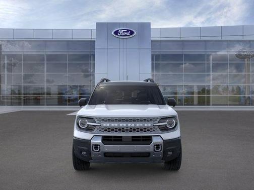 SPACE WHITE METALLIC 2026 Ford Bronco Sport Badlands