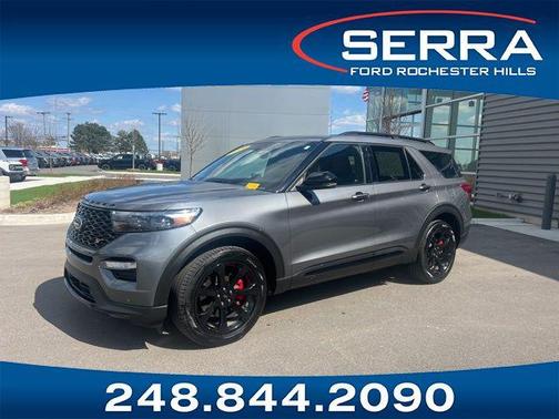 CARBONIZED GRAY METALLIC 2024 Ford Explorer ST