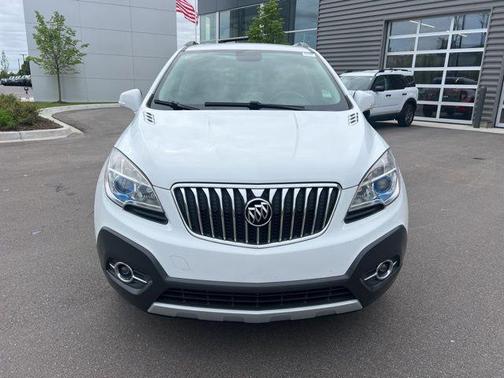 Summit White 2016 Buick Encore Leather