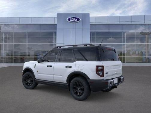 SPACE WHITE METALLIC 2026 Ford Bronco Sport Badlands