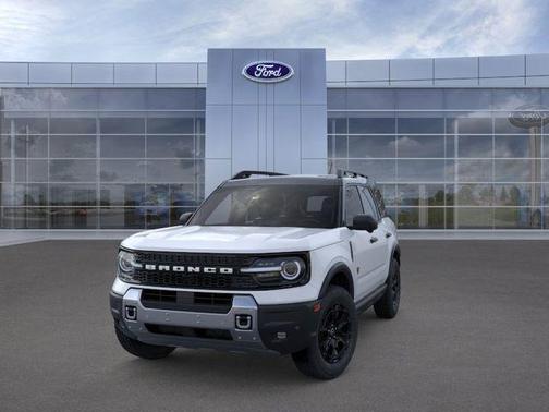 SPACE WHITE METALLIC 2026 Ford Bronco Sport Badlands