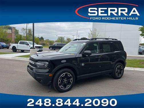 SHADOW BLACK 2025 Ford Bronco Sport Outer Banks