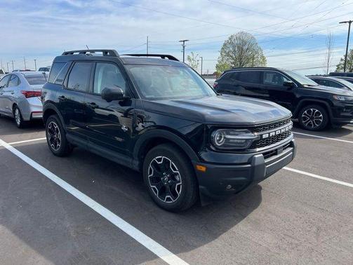 SHADOW BLACK 2025 Ford Bronco Sport Outer Banks