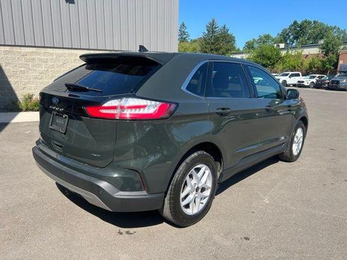Forged Green Metallic 2023 Ford Edge SEL