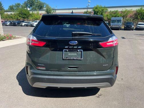 Forged Green Metallic 2023 Ford Edge SEL