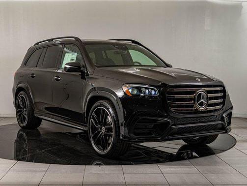 Obsidian Black Metallic 2026 Mercedes-Benz GLS 450 4MATIC