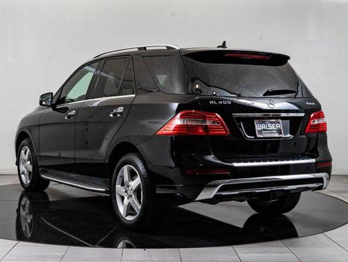 Black 2015 Mercedes-Benz M-Class 4MATIC