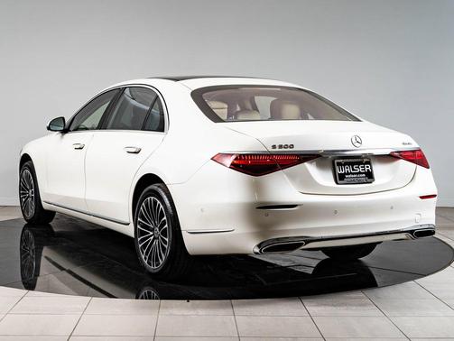 Diamond White 2023 Mercedes-Benz S-Class 4MATIC