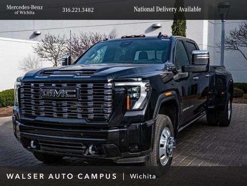 Onyx Black 2025 GMC Sierra 3500 Denali