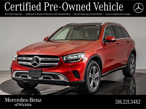 Cardinal Red 2022 Mercedes-Benz GLC 300 4MATIC