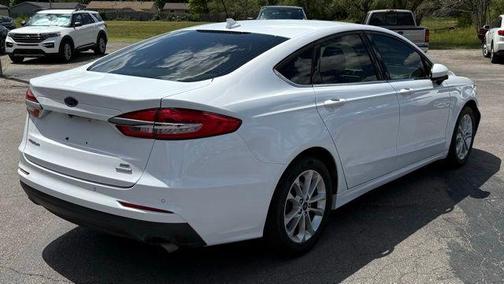 Oxford White 2019 Ford Fusion SE