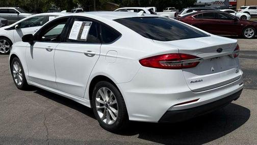 Oxford White 2019 Ford Fusion SE
