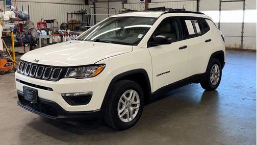 White Clearcoat 2018 Jeep Compass Sport