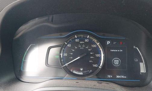 Symphony Air Silver 2018 Hyundai IONIQ Hybrid Blue