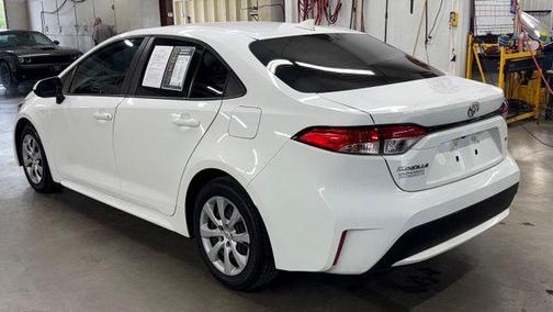 White 2022 Toyota Corolla LE