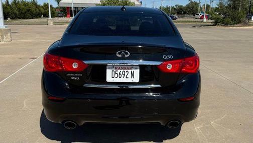 Black Obsidian 2016 INFINITI Q50 3.0T Premium