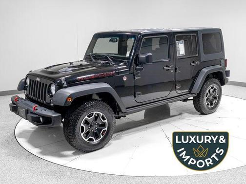 Black Clearcoat 2016 Jeep Wrangler Unlimited Rubicon