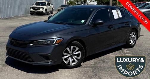 Crystal Black Pearl 2022 Honda Civic LX