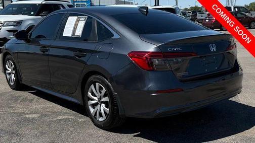 Crystal Black Pearl 2022 Honda Civic LX