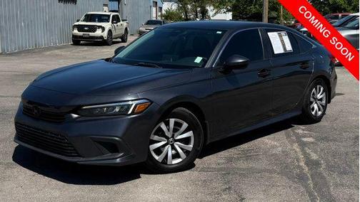 Crystal Black Pearl 2022 Honda Civic LX