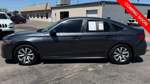 Crystal Black Pearl 2022 Honda Civic LX