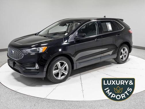 Agate Black Metallic 2023 Ford Edge SEL