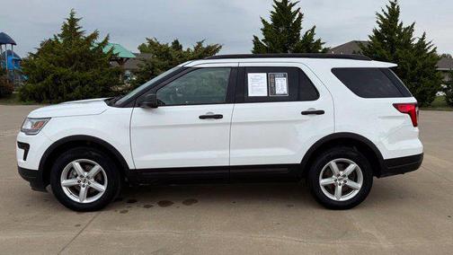 Oxford White 2018 Ford Explorer Base