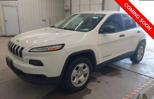 Bright White Clearcoat 2017 Jeep Cherokee Sport