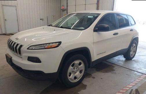 Bright White Clearcoat 2017 Jeep Cherokee Sport
