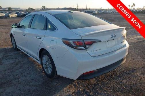 Diamond White Pearl 2016 Hyundai SONATA Hybrid SE